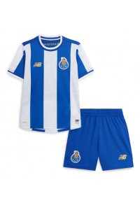 Fotbalové Dres Porto Dětské Domácí Oblečení 2025-26 Krátký Rukáv (+ trenýrky)